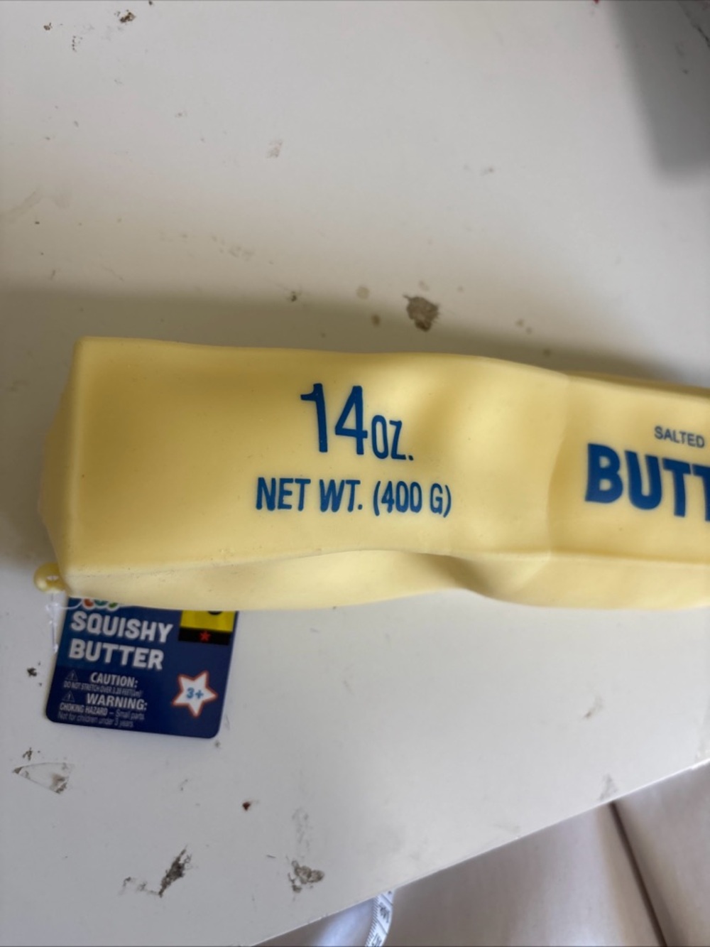 Toymendous squeezy Butter Toy - Yellow and Green